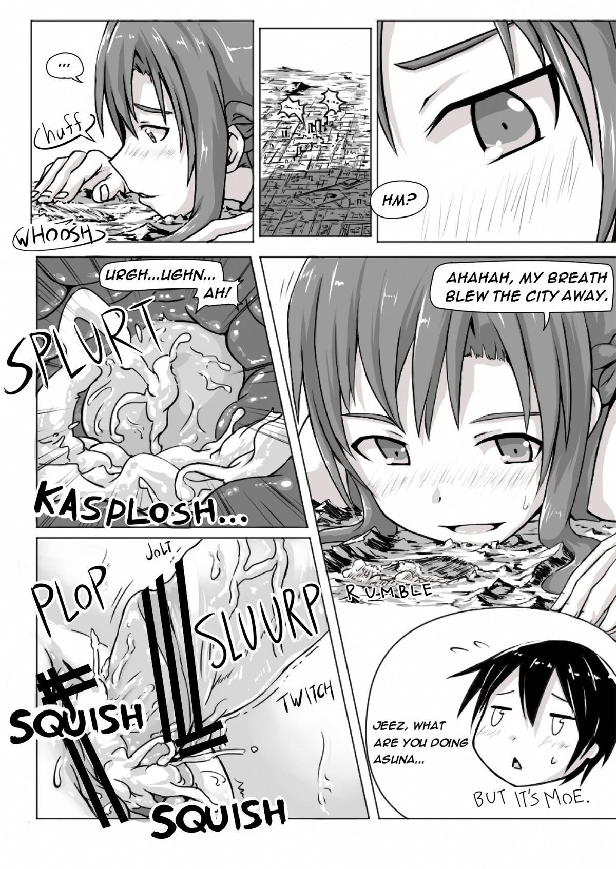 Size chaned Asuna wants to do Anything - 5