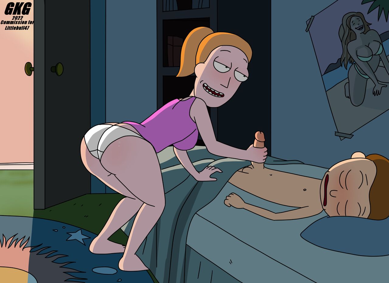 Sneaking into Morty’s room at night – GKG - 1