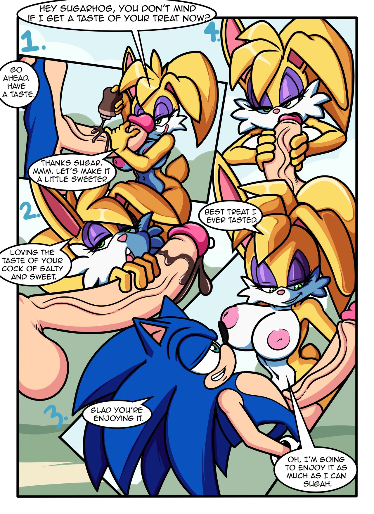 Sonic Girls Easter - 3