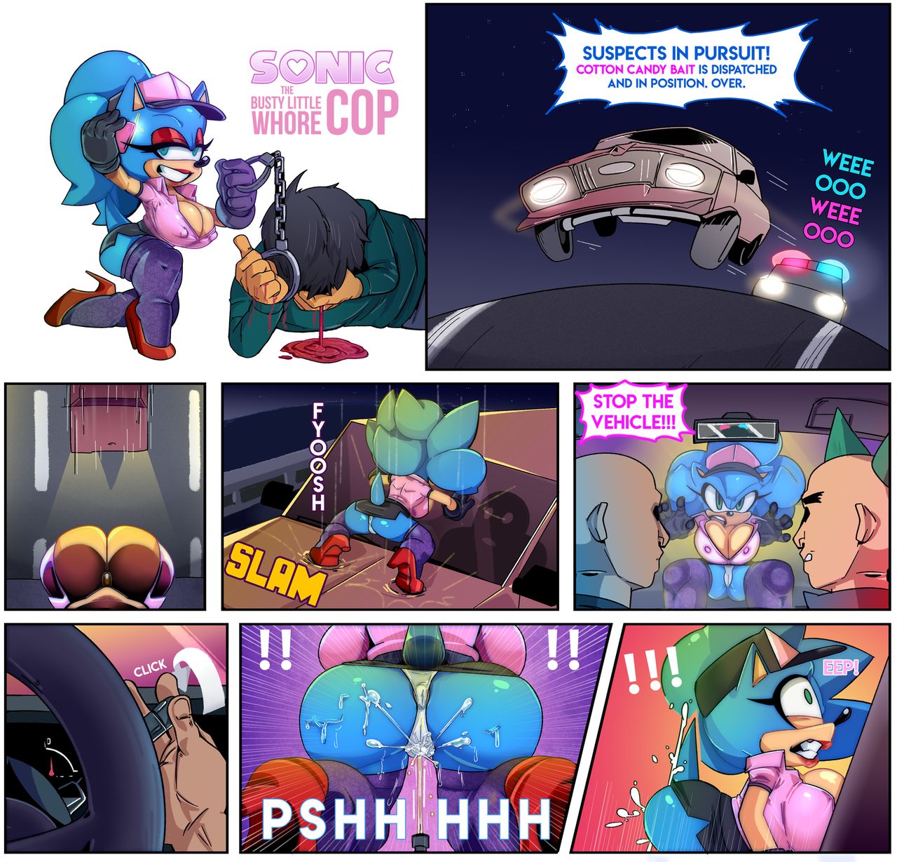 Sonic The Whore Cop – Miss Phase - 13