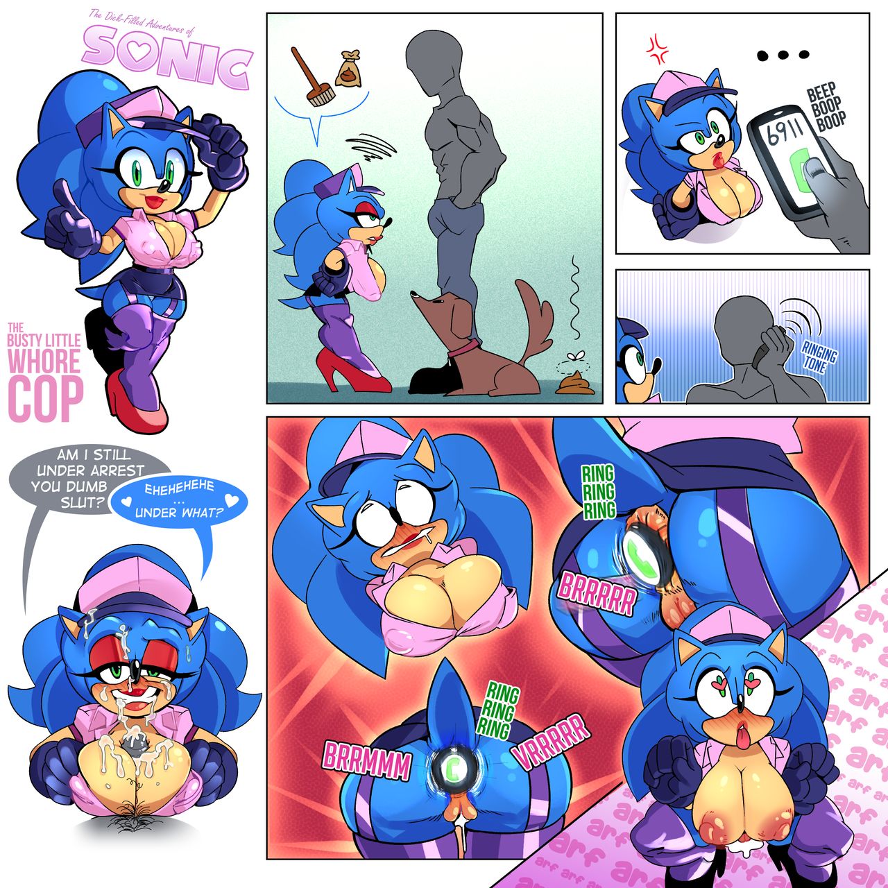 Sonic The Whore Cop – Miss Phase - 3