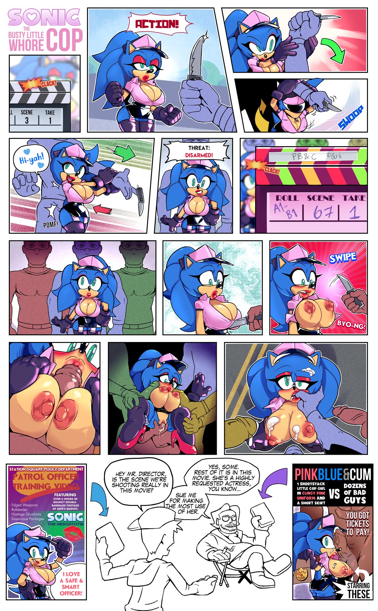 Sonic The Whore Cop – Miss Phase - 6