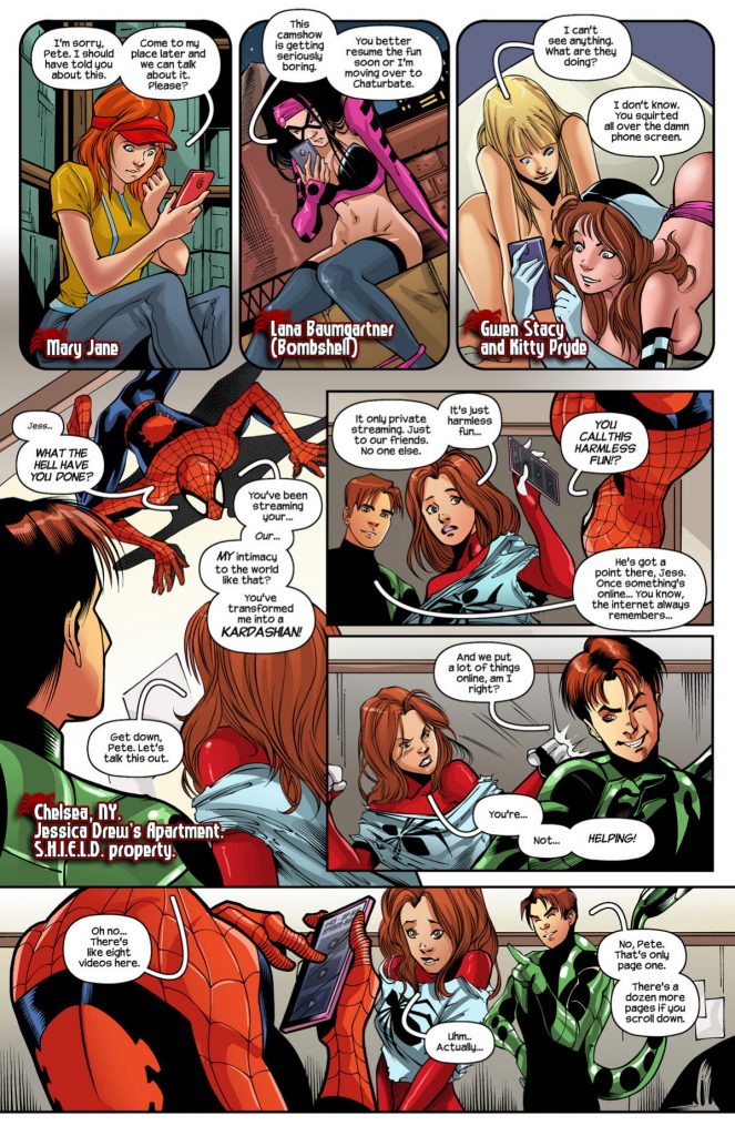 Spidercest Ultimate Spider Man XXX – Tracy Scops - 3