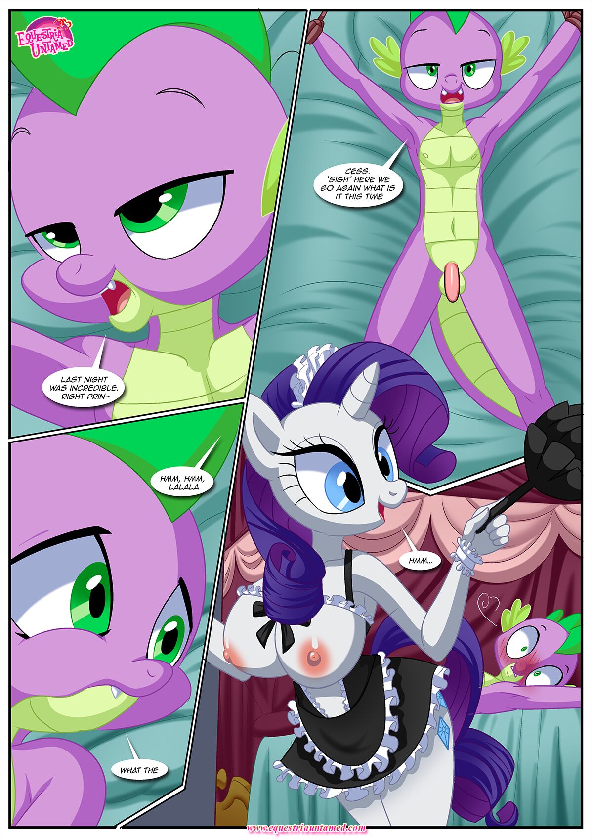 Spike’s Ultimate Fantasies or The Dragon King’s Harem – Palcomix - 13