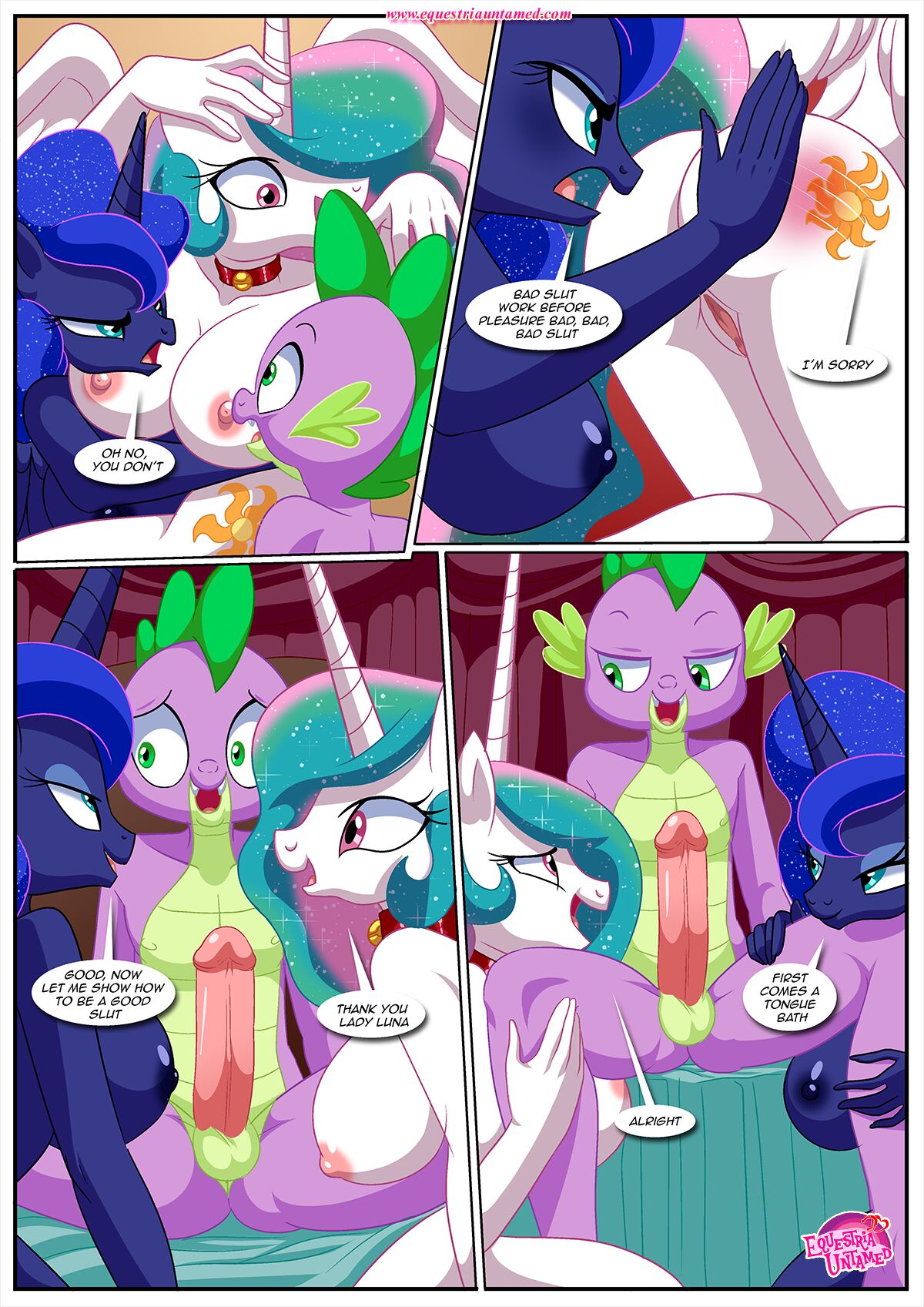 Spike’s Ultimate Fantasies or The Dragon King’s Harem – Palcomix - 69