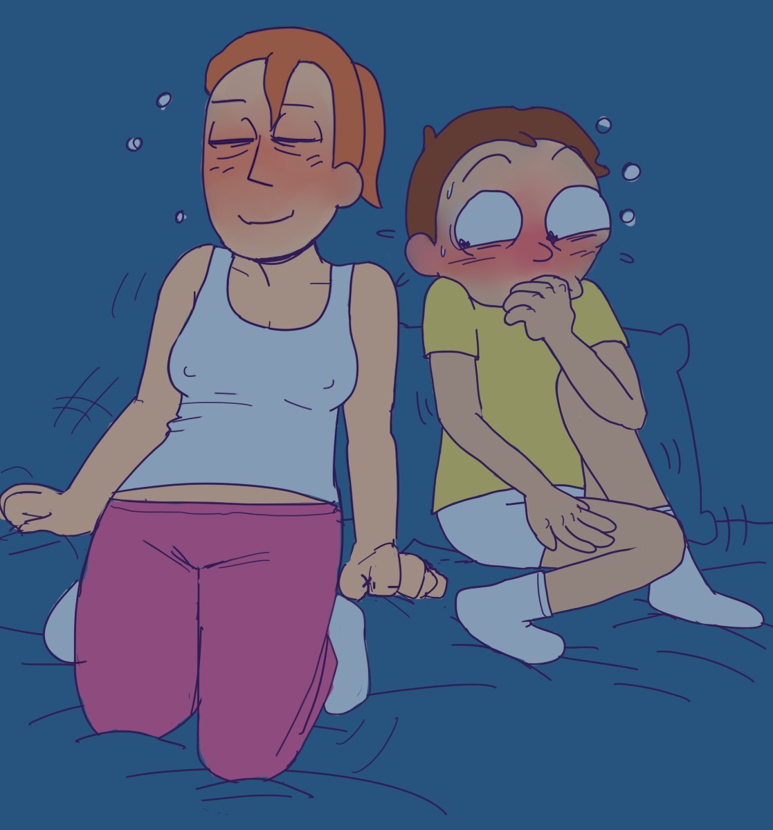 Stickyickysmut – Summer Morty Sinfest Circa - 105