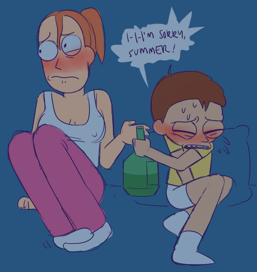 Stickyickysmut – Summer Morty Sinfest Circa - 109