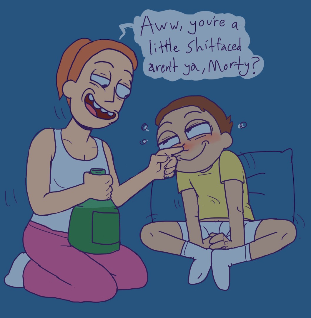 Stickyickysmut – Summer Morty Sinfest Circa - 89