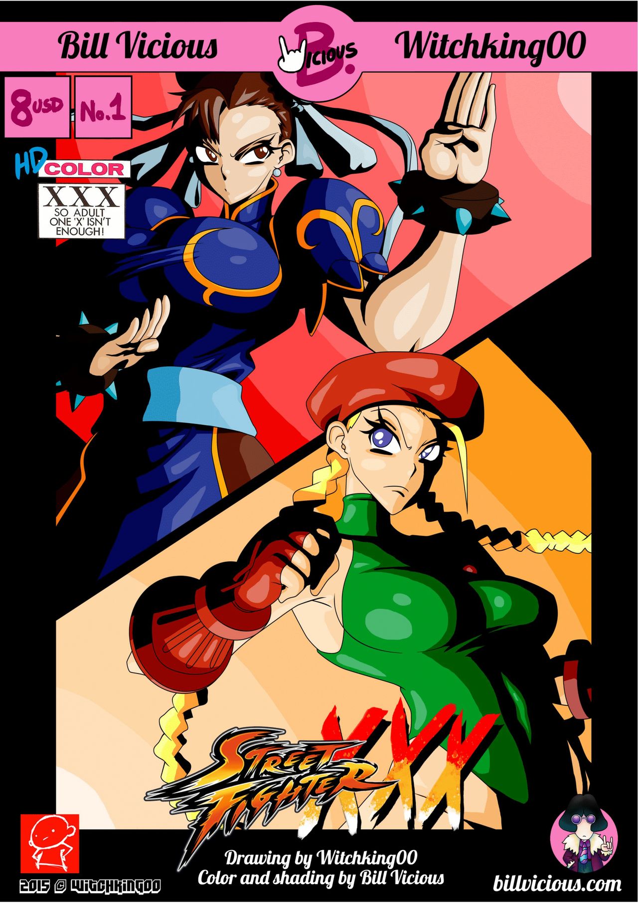 Street Fighter XXX – Bill Vicious - 1