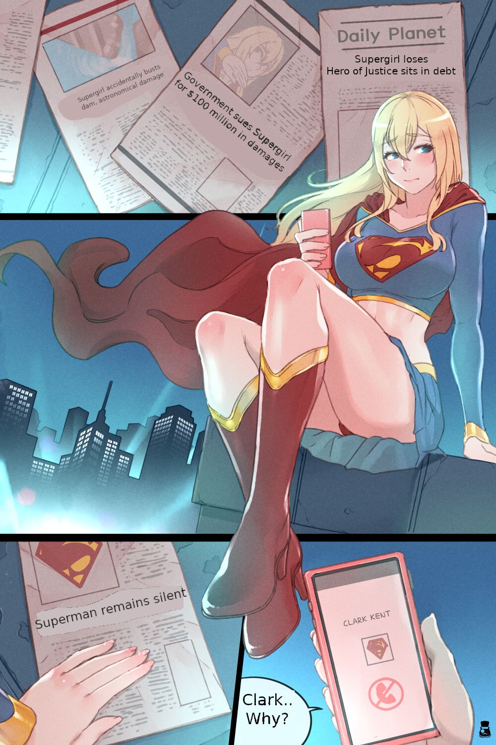 Supergirl’s Secret Trouble – Mr takealook - 2