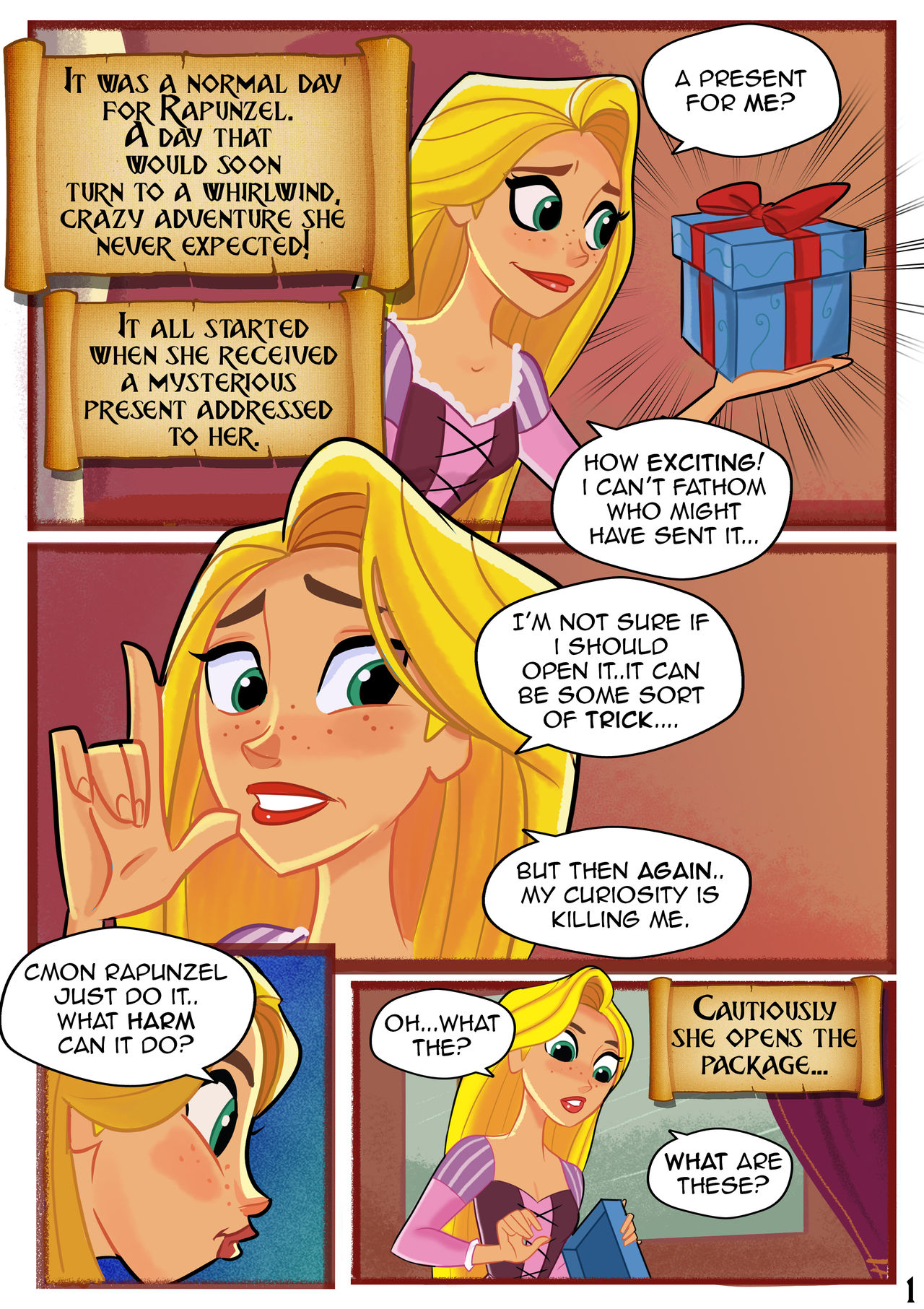 Tangled Comic – Poochygirls - 1