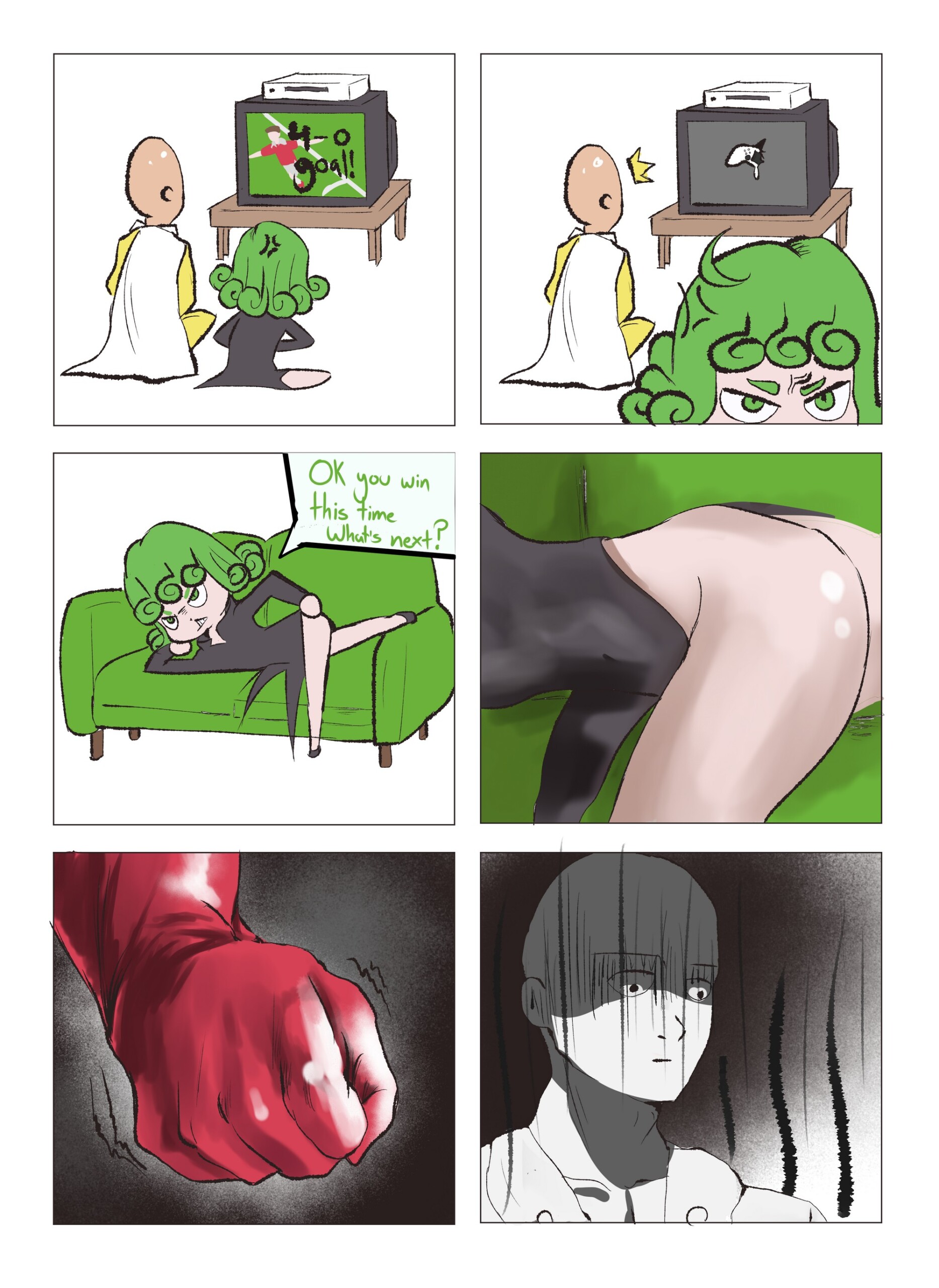 Tatsumaki x Saitama – Clovernuts - 1