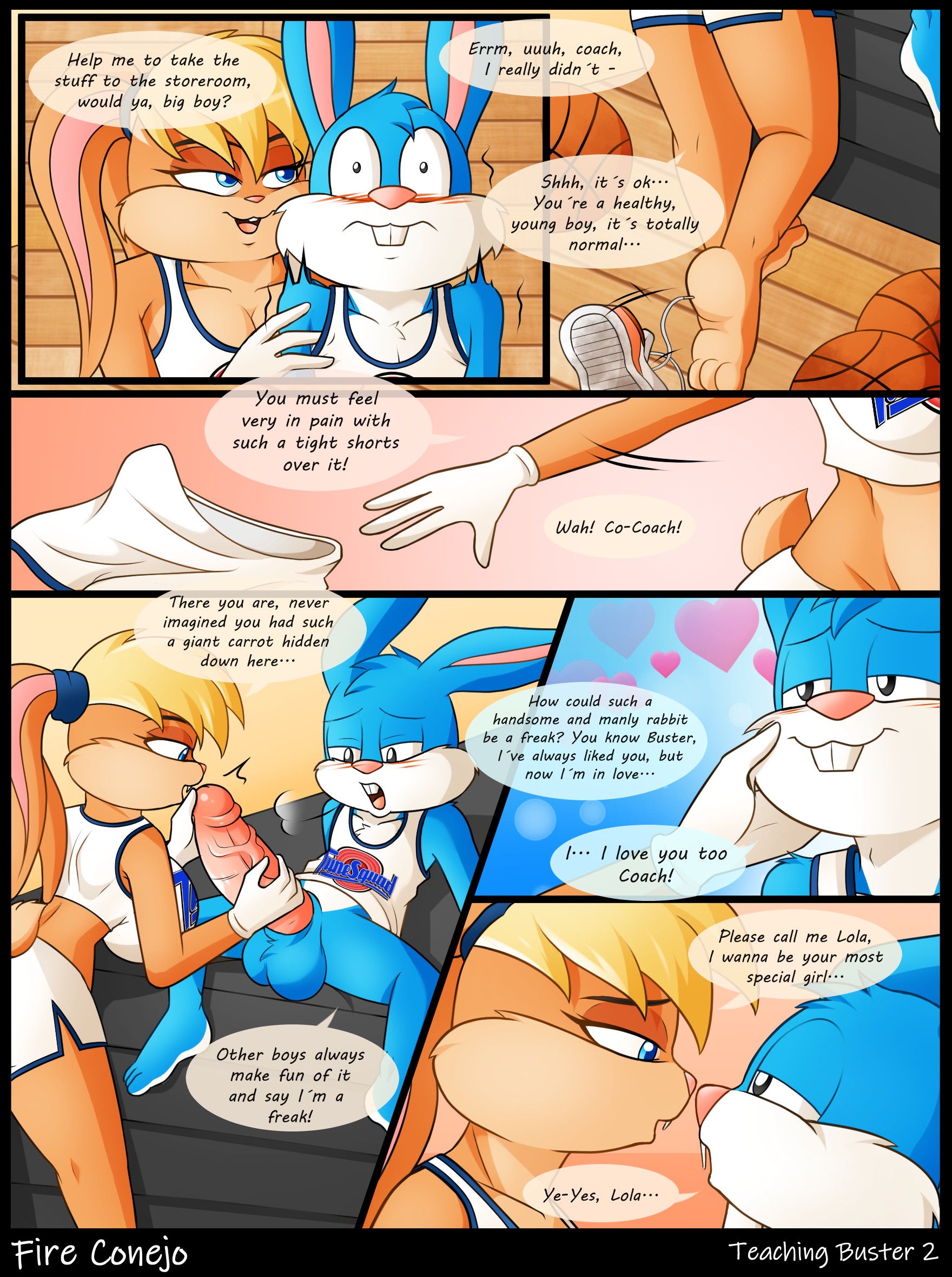 Teaching Buster – Fire Conejo - 3