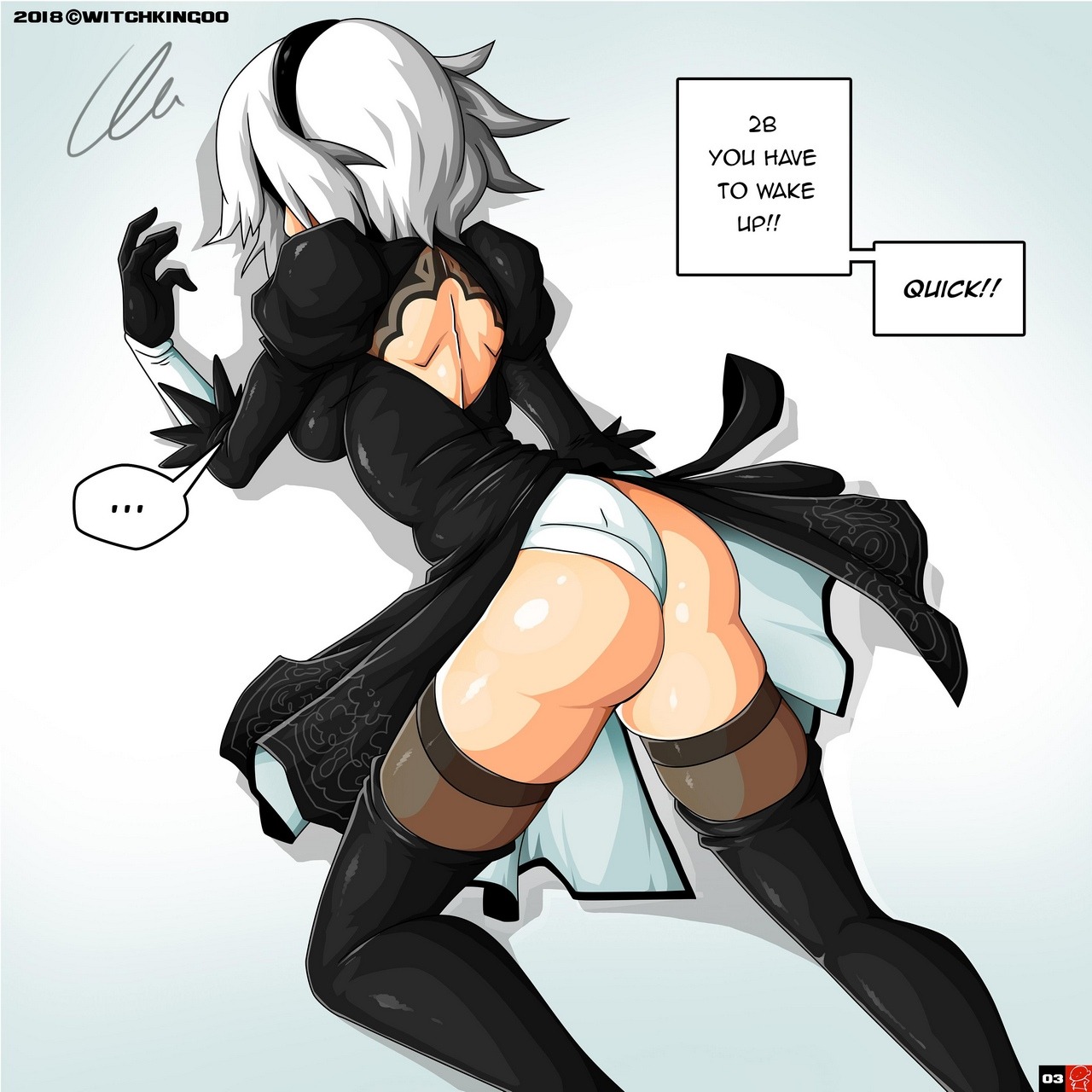 The Comic – WitchKing00 Nier Automata - 4