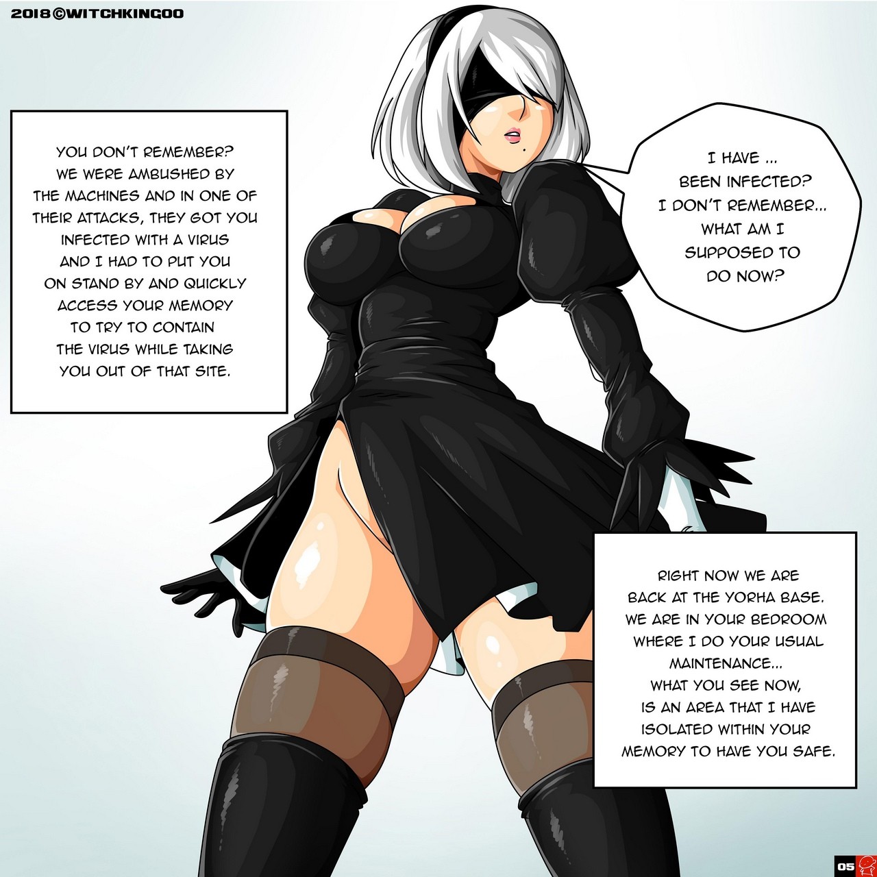 The Comic – WitchKing00 Nier Automata - 6