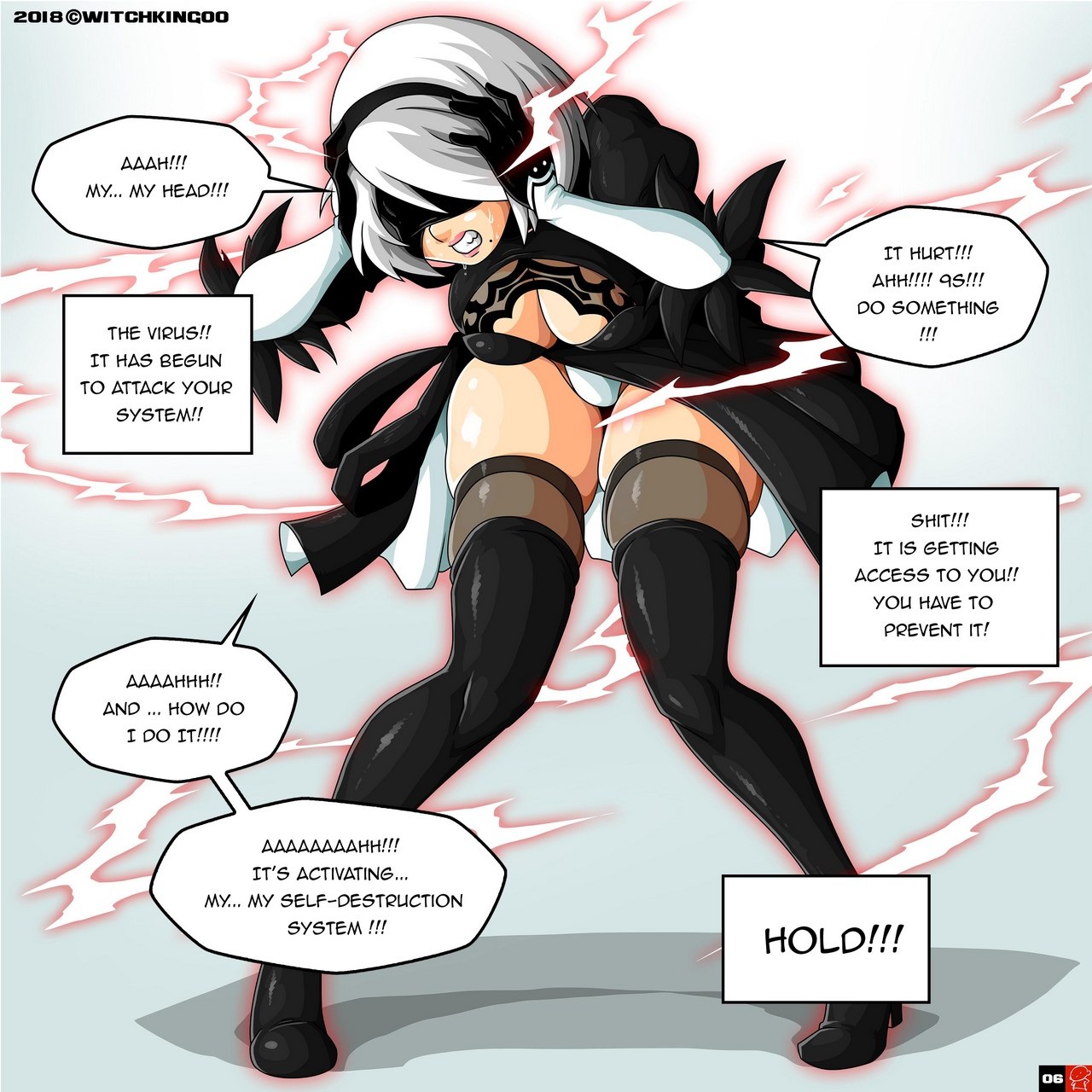 The Comic – WitchKing00 Nier Automata - 7