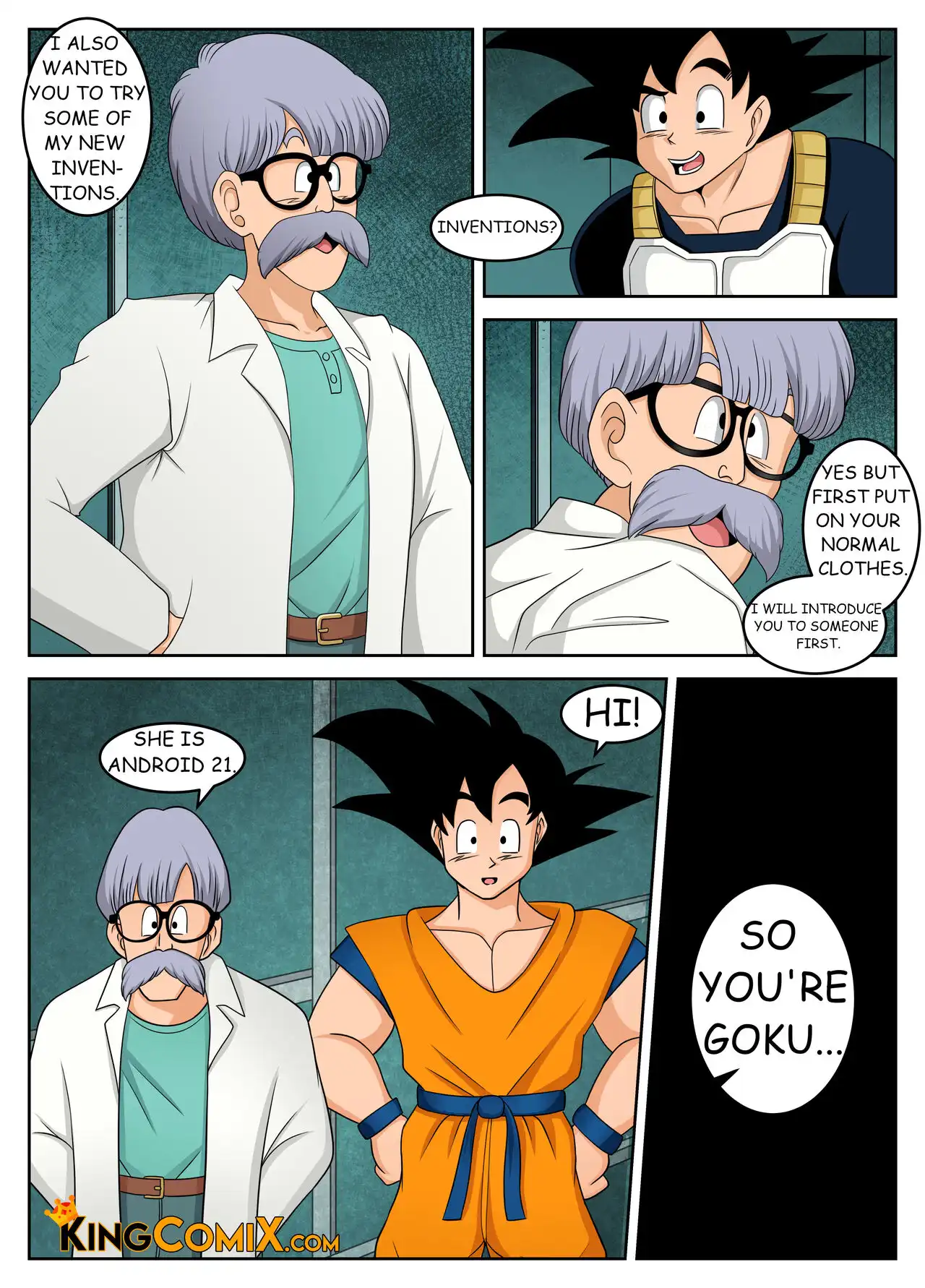 The New Lab Assistant – KingComiX - 3