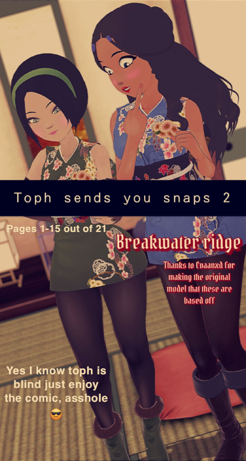 Toph Sends you snaps 2 – Breakwater Ridge - 1