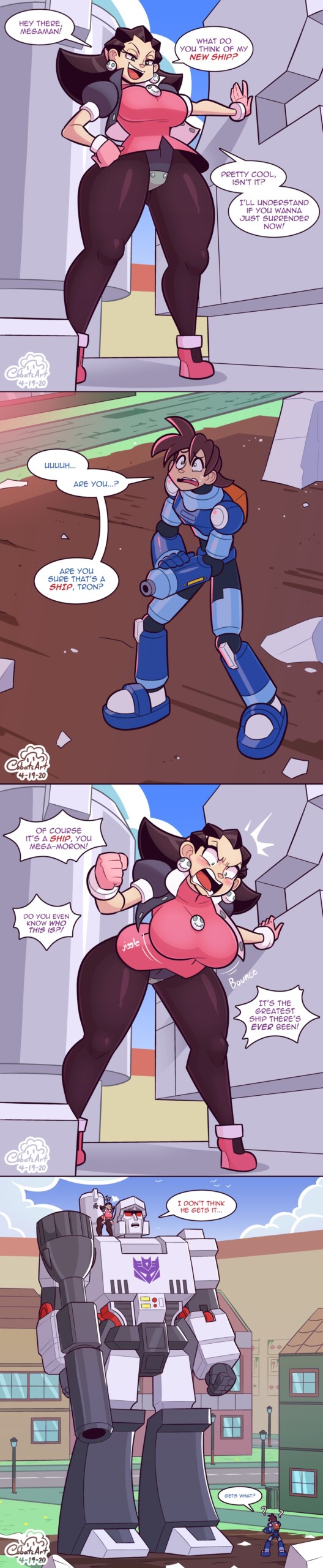 Tron Bonne and Mega-Dweeb - 12