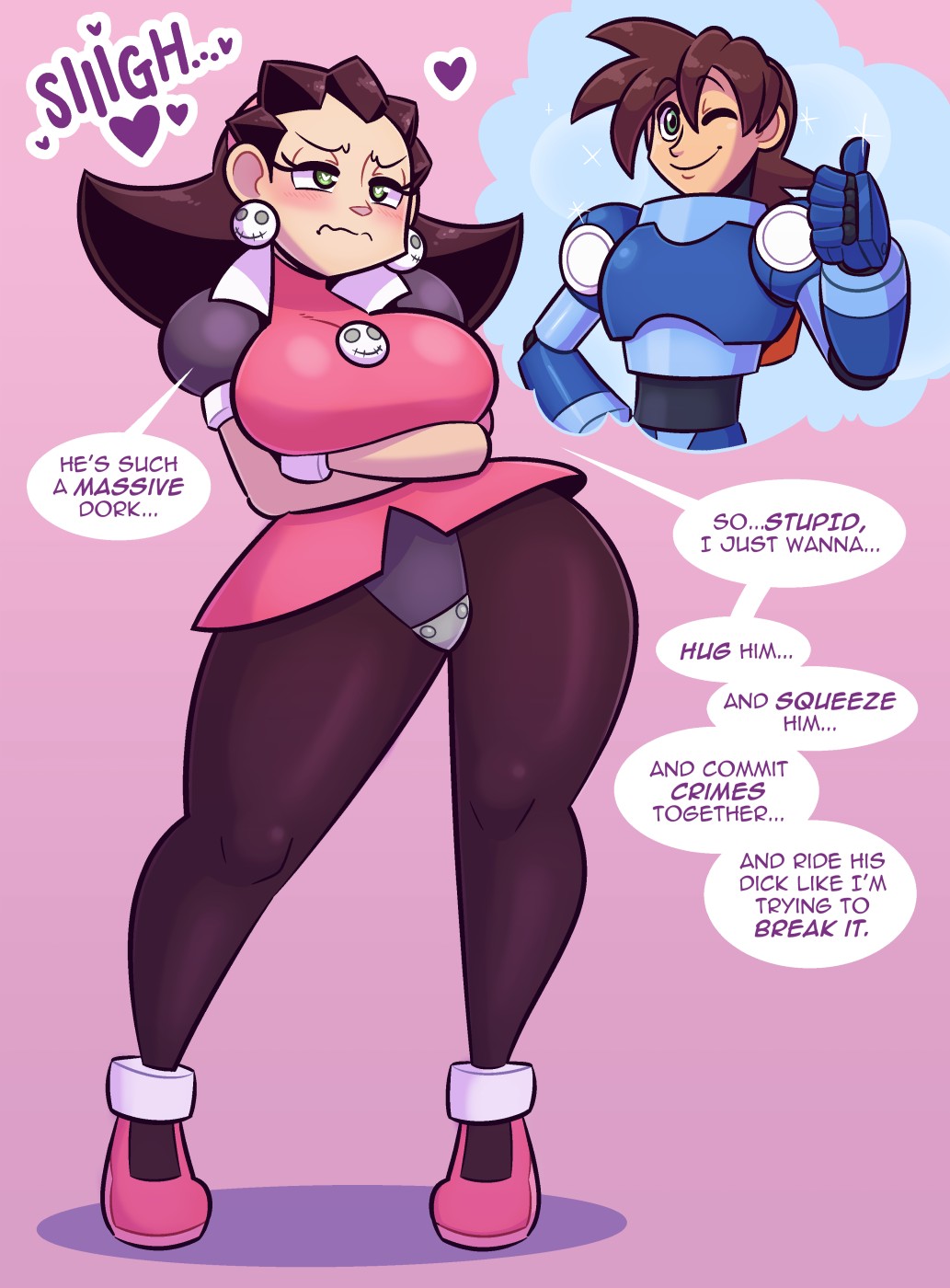 Tron Bonne and Mega-Dweeb - 3