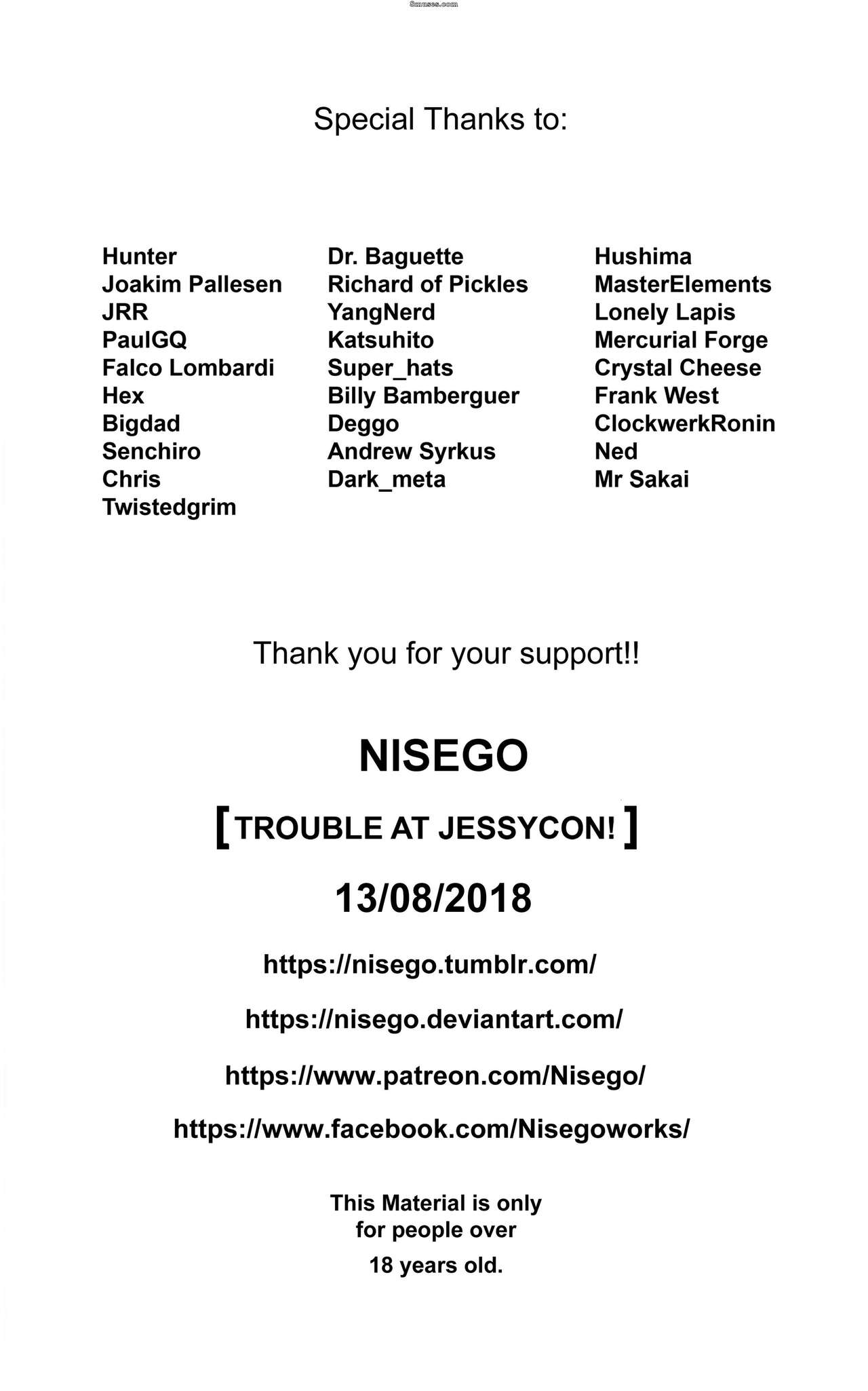 Trouble At Jessycon – Nisego - 20