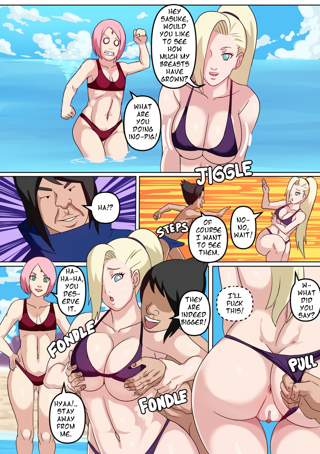 Tsunade and Ino – Double Trouble - 16