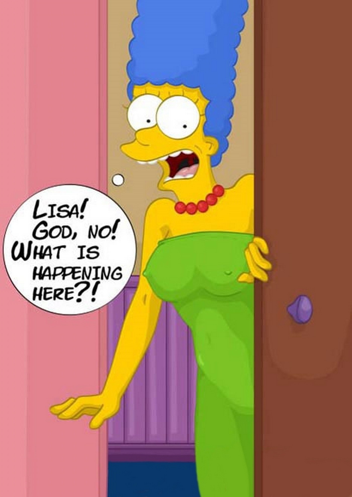 Unbidden Guest At Simpsons House – Incest Comix - 6