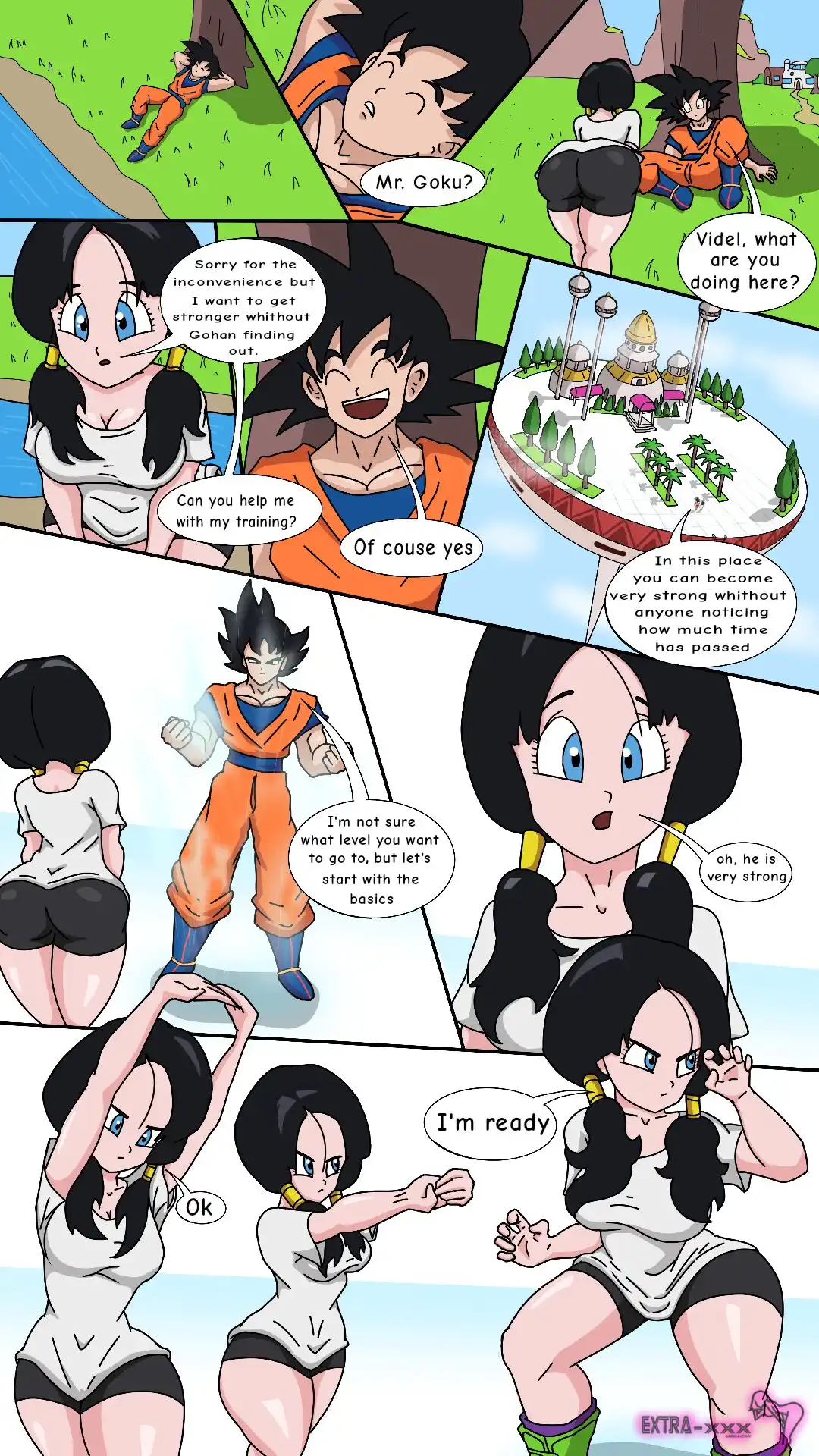 Videl x Goku – Extranimacion - 1