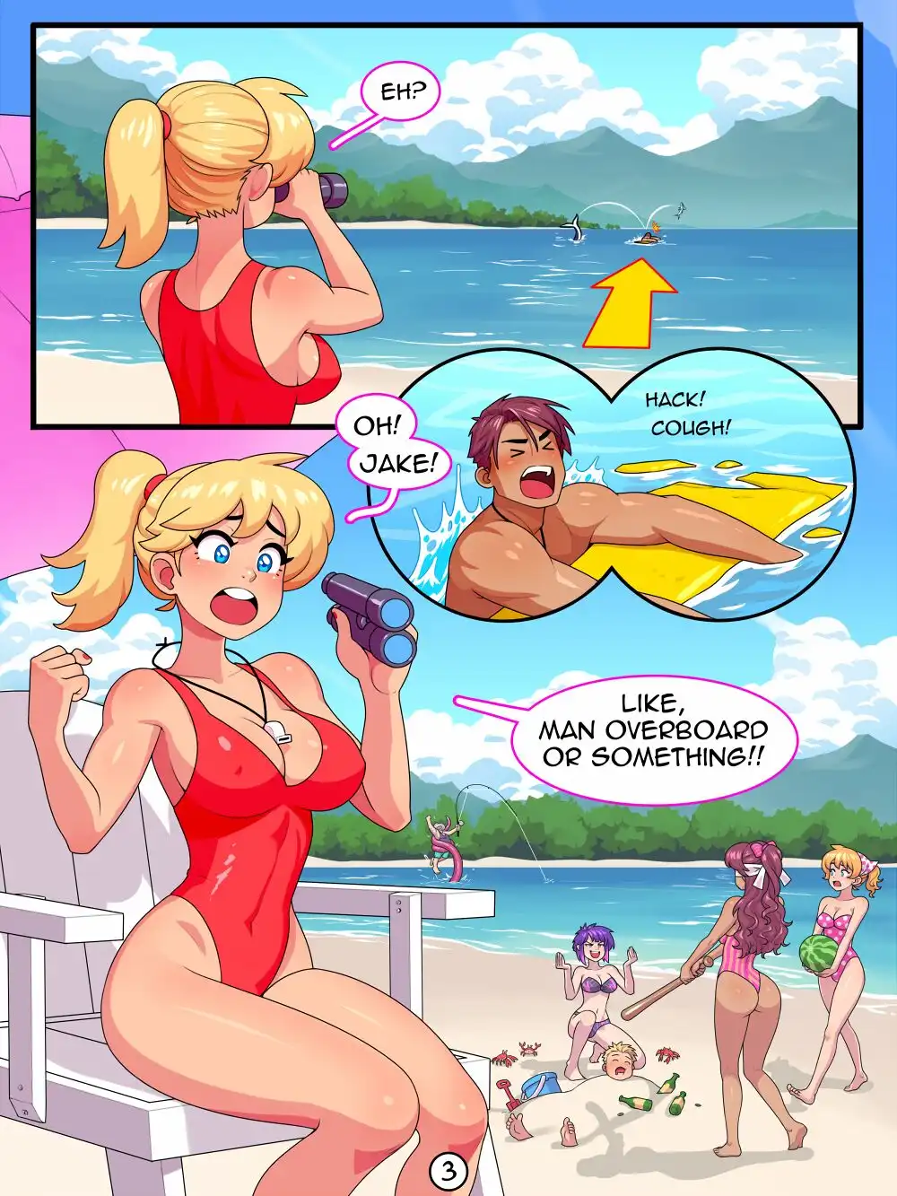 Wendy the Summertime Lifeguard – RoninDude - 3