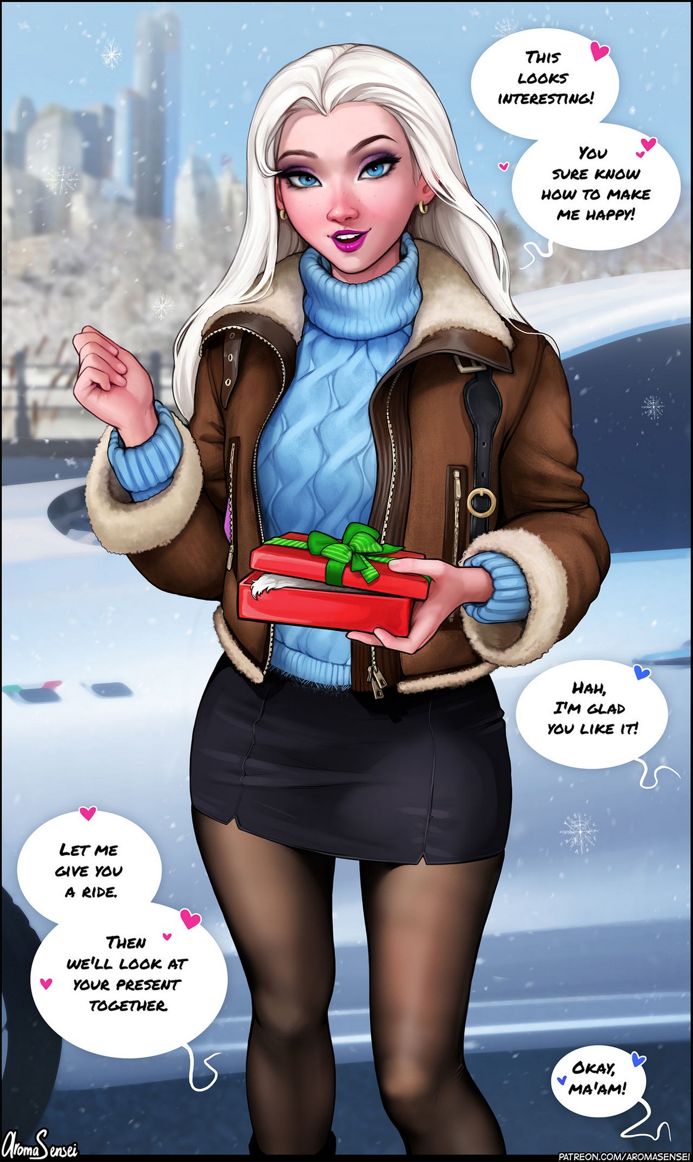 X-mas present for Elsa! – AromaSensei - 2