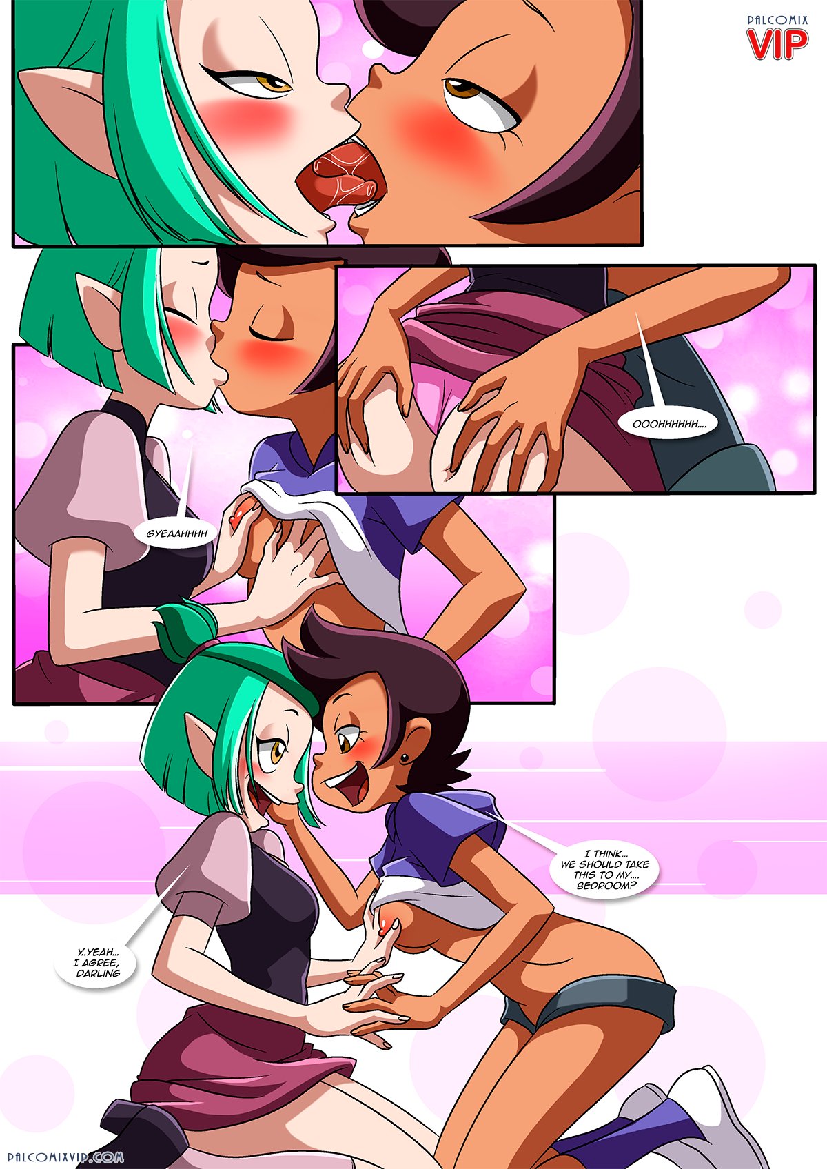 Yuri newlywed show – palcomix - 4