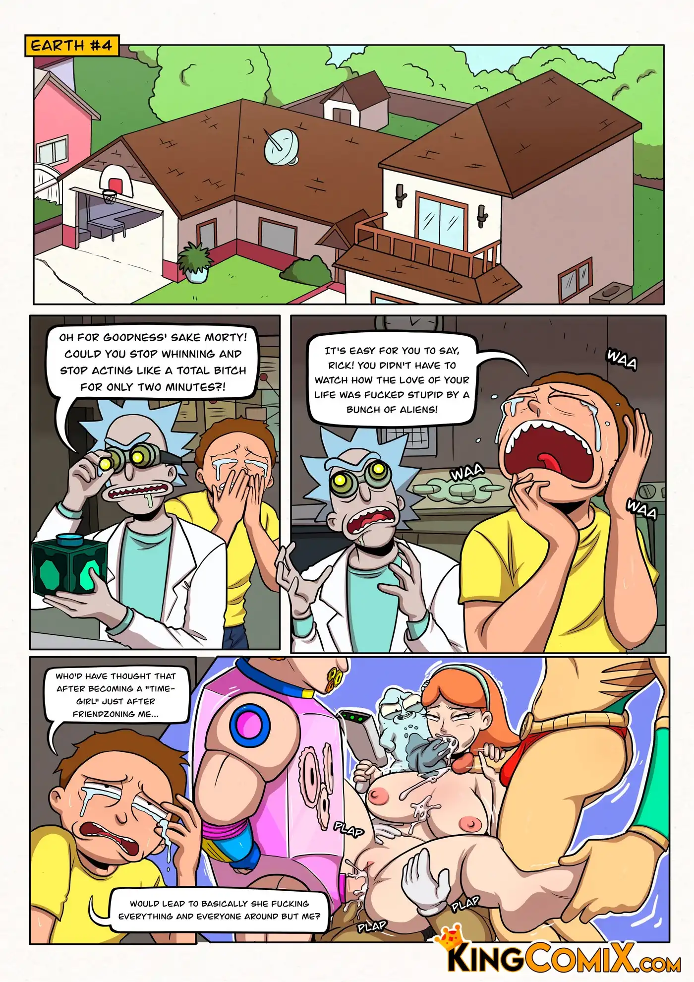 Rick and Morty Another Morty Sex Comic – Kingcomix - 2