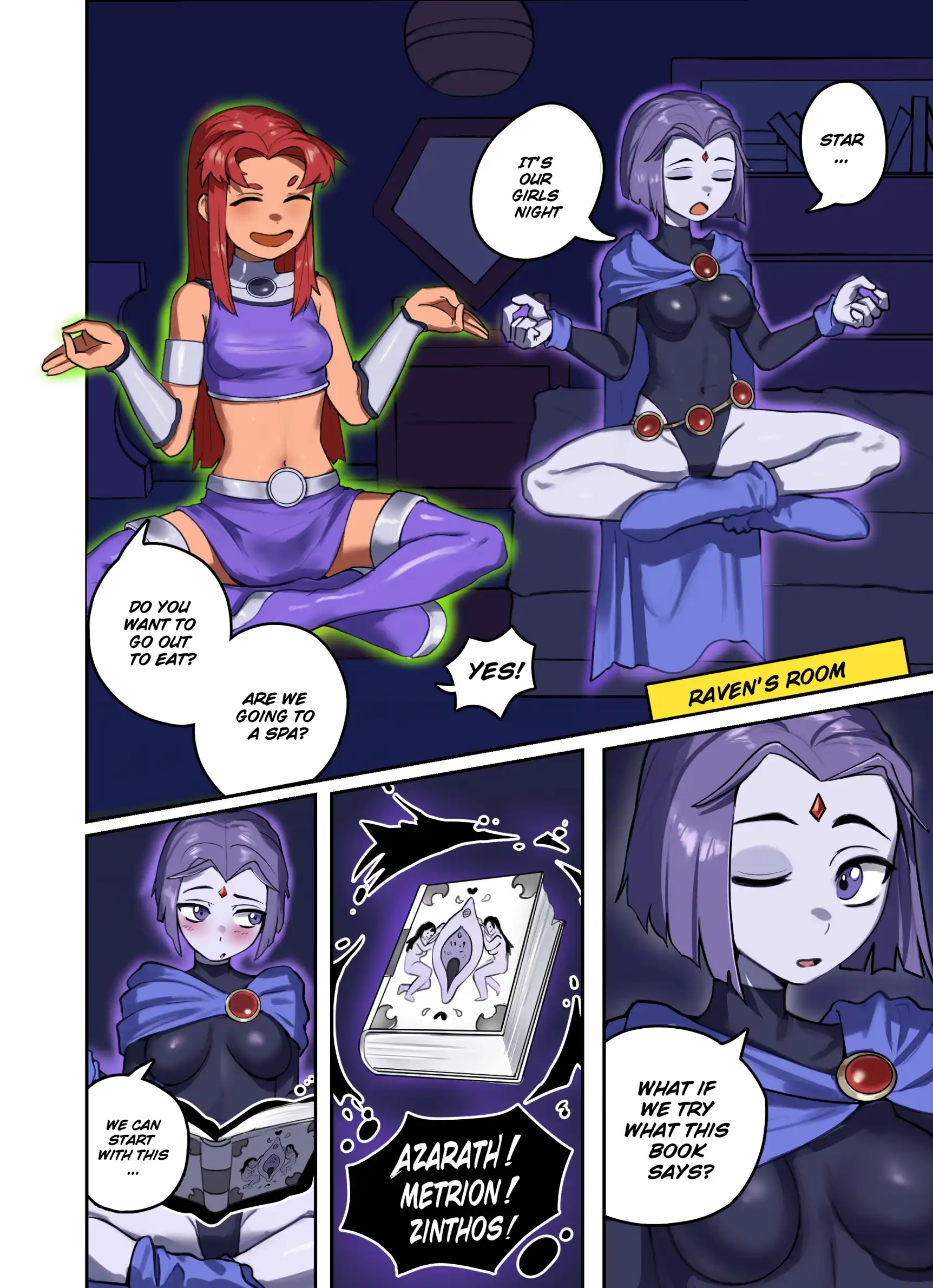 Raven x Starfire – Waligner - 3