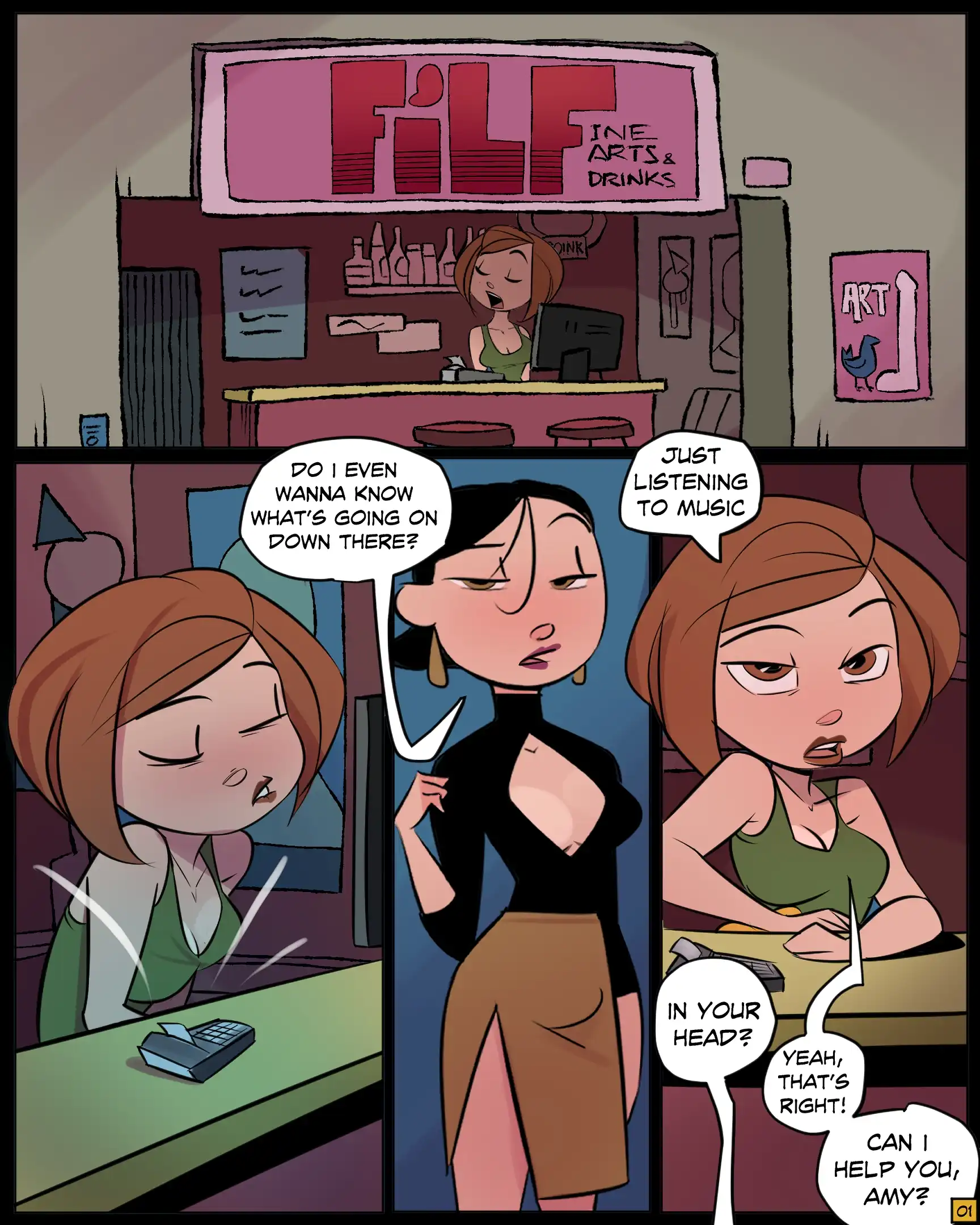 FILF: Futas I’d Like to Fuck – Jmoz Comix - 6