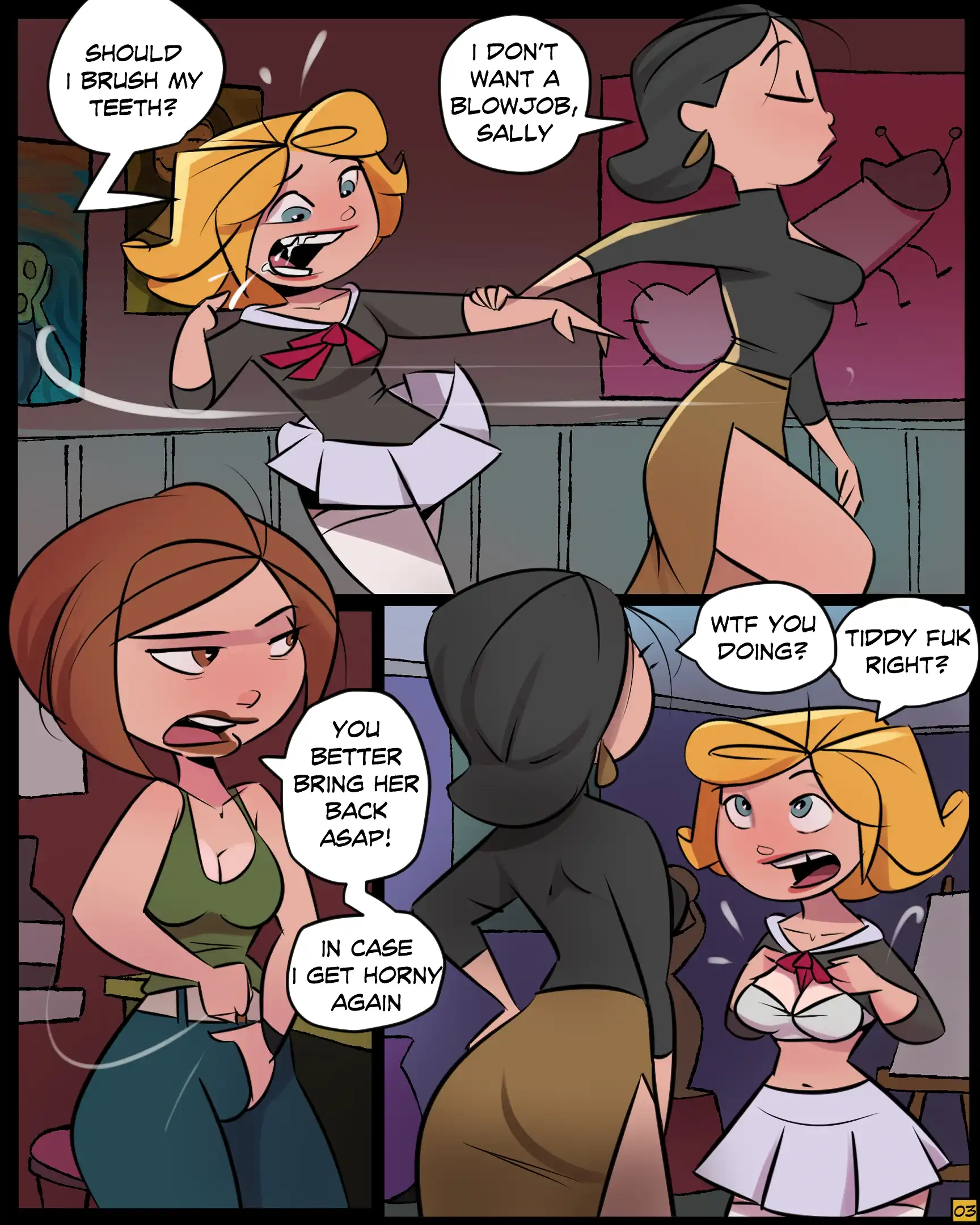 FILF: Futas I’d Like to Fuck – Jmoz Comix - 8