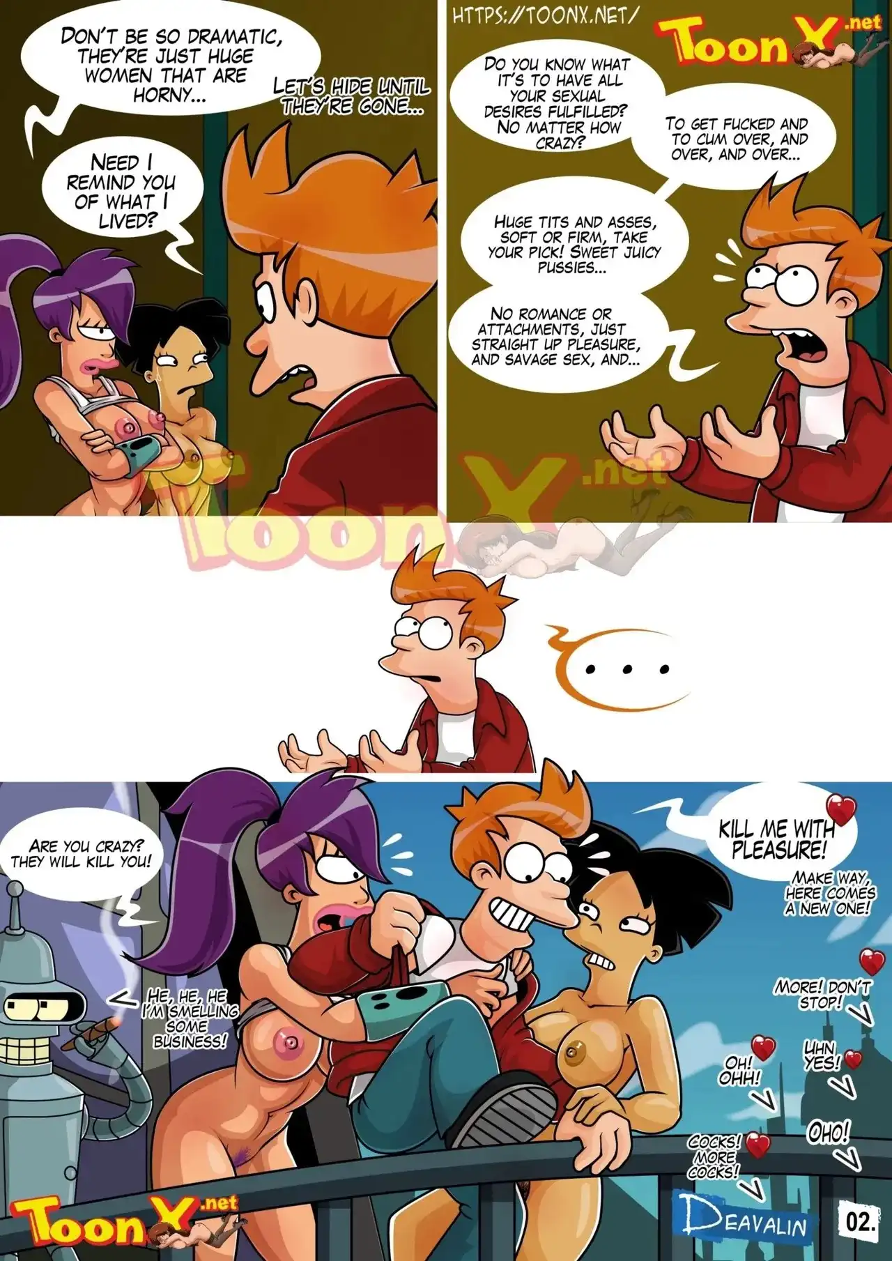 Fuckturama 2 – Deavalin - 3