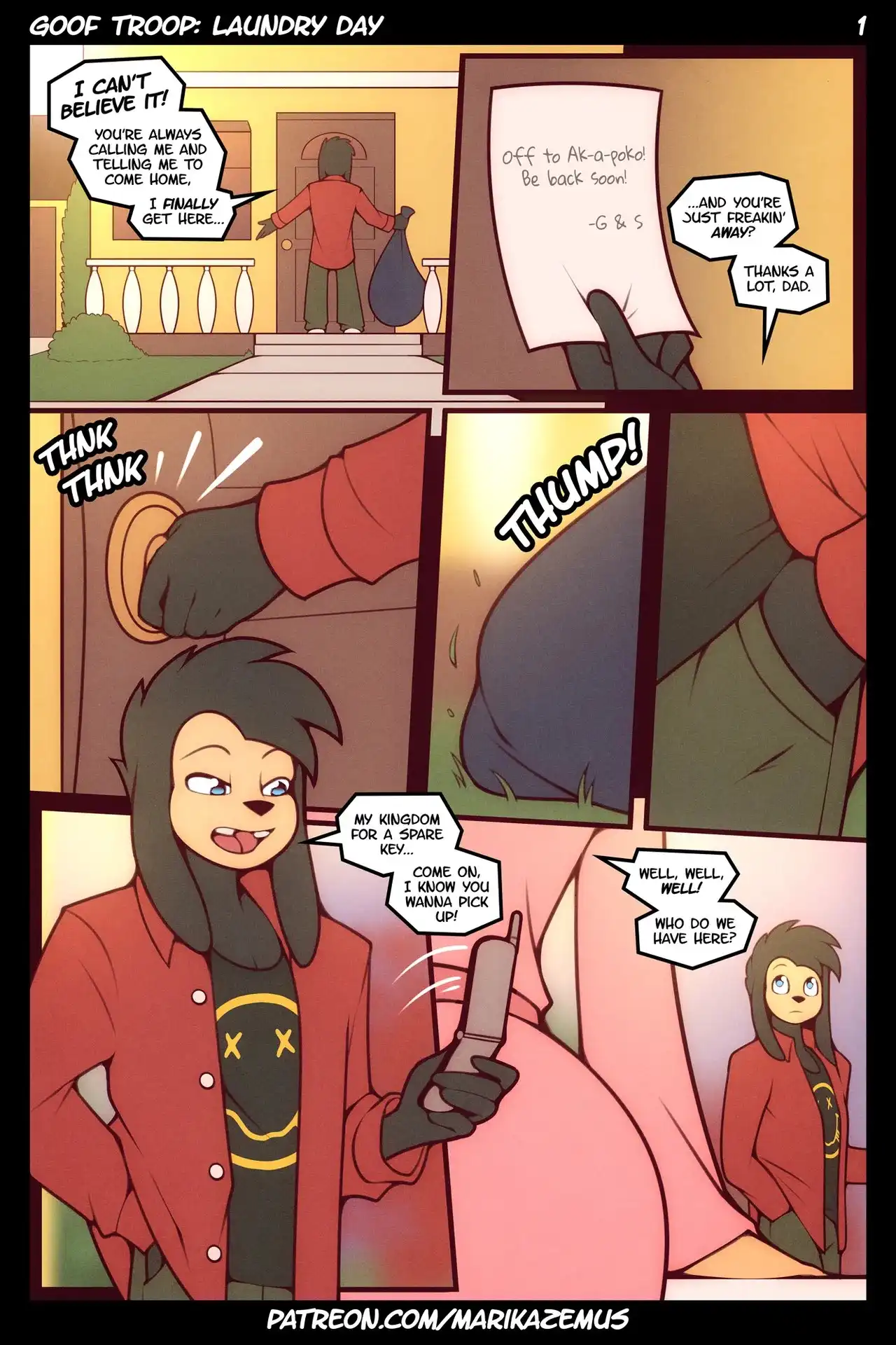 Goof Troop_ Laundry Day – MarikAzemus - 2