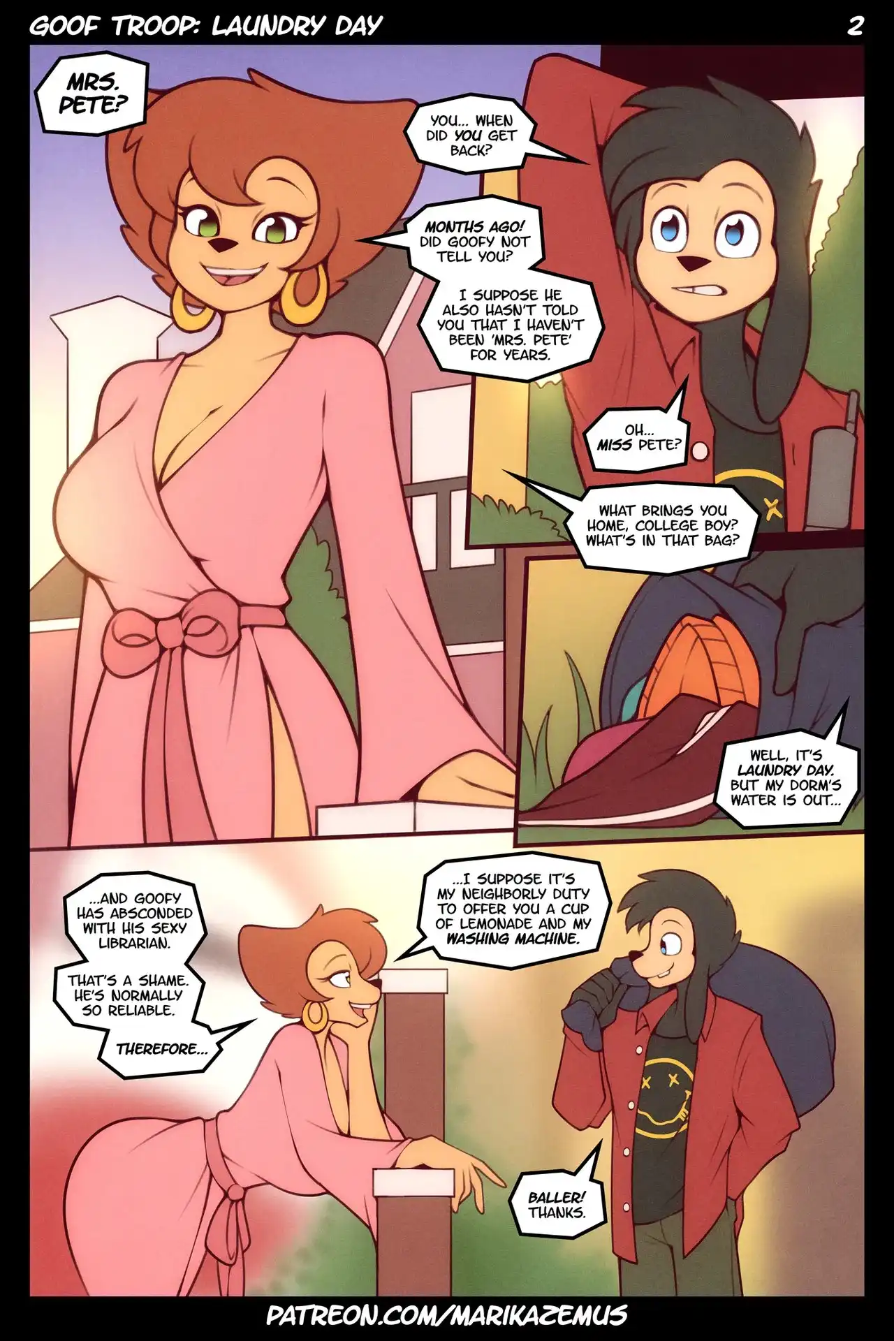 Goof Troop_ Laundry Day – MarikAzemus - 3