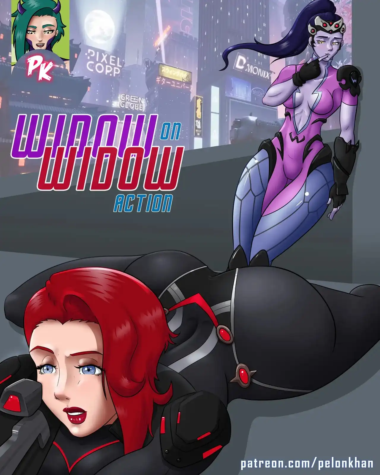 Widow on Widow action – PelonKhan - 1