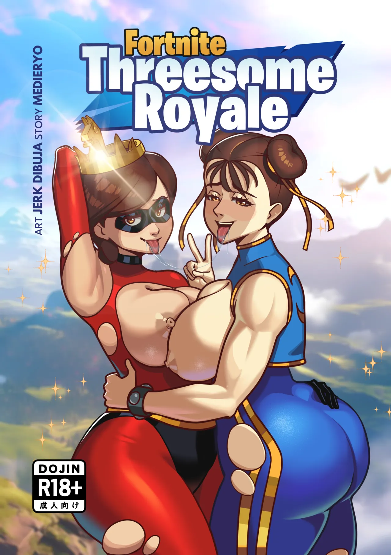 Fortnite Threesome Royale – JERKdibuja - 1
