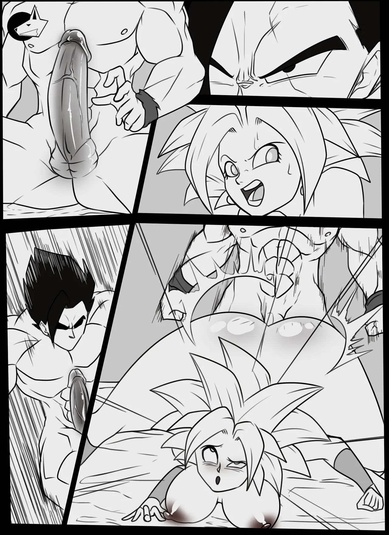Gohan Tearing Kefla Up – Artdefox - 29