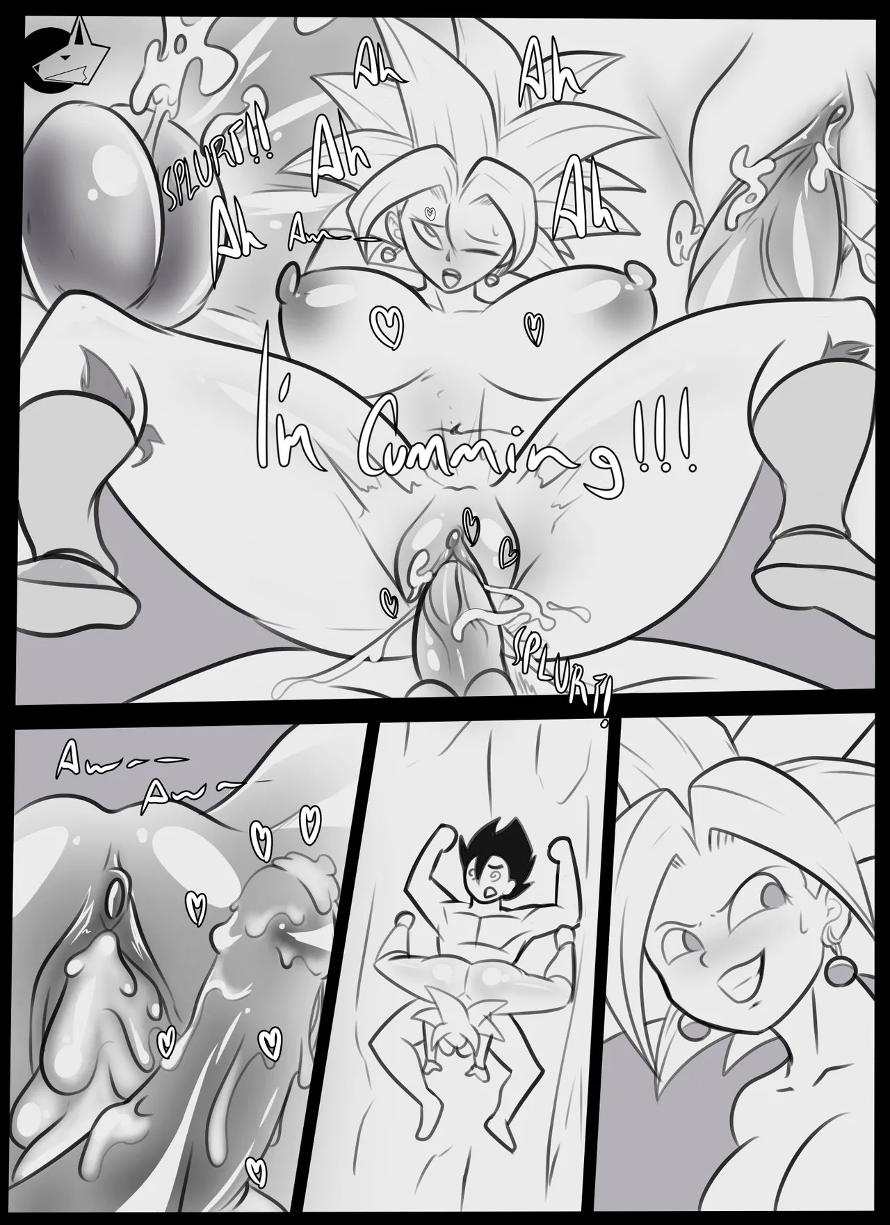 Gohan Tearing Kefla Up – Artdefox - 34