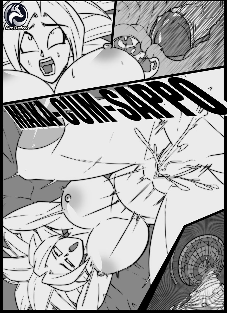 Gohan Tearing Kefla Up – Artdefox - 46