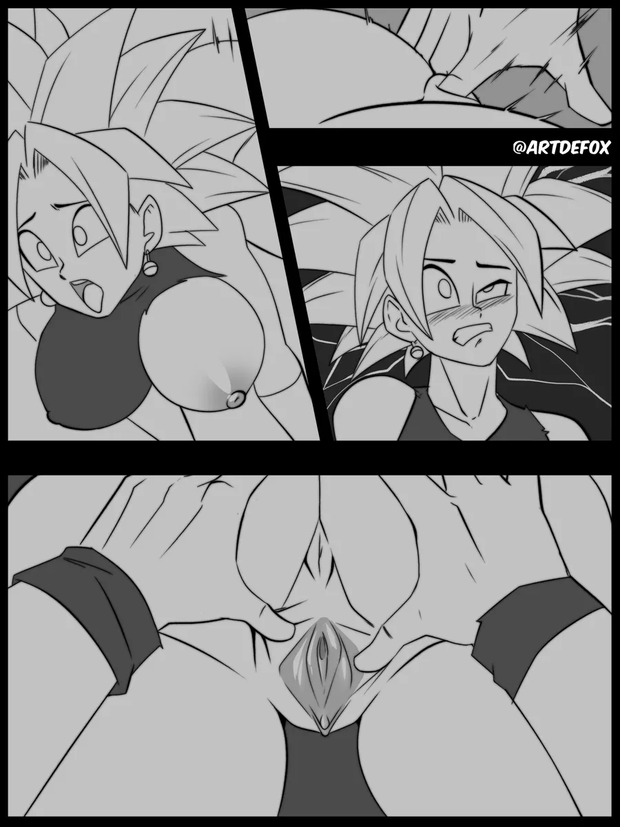 Gohan Tearing Kefla Up – Artdefox - 8