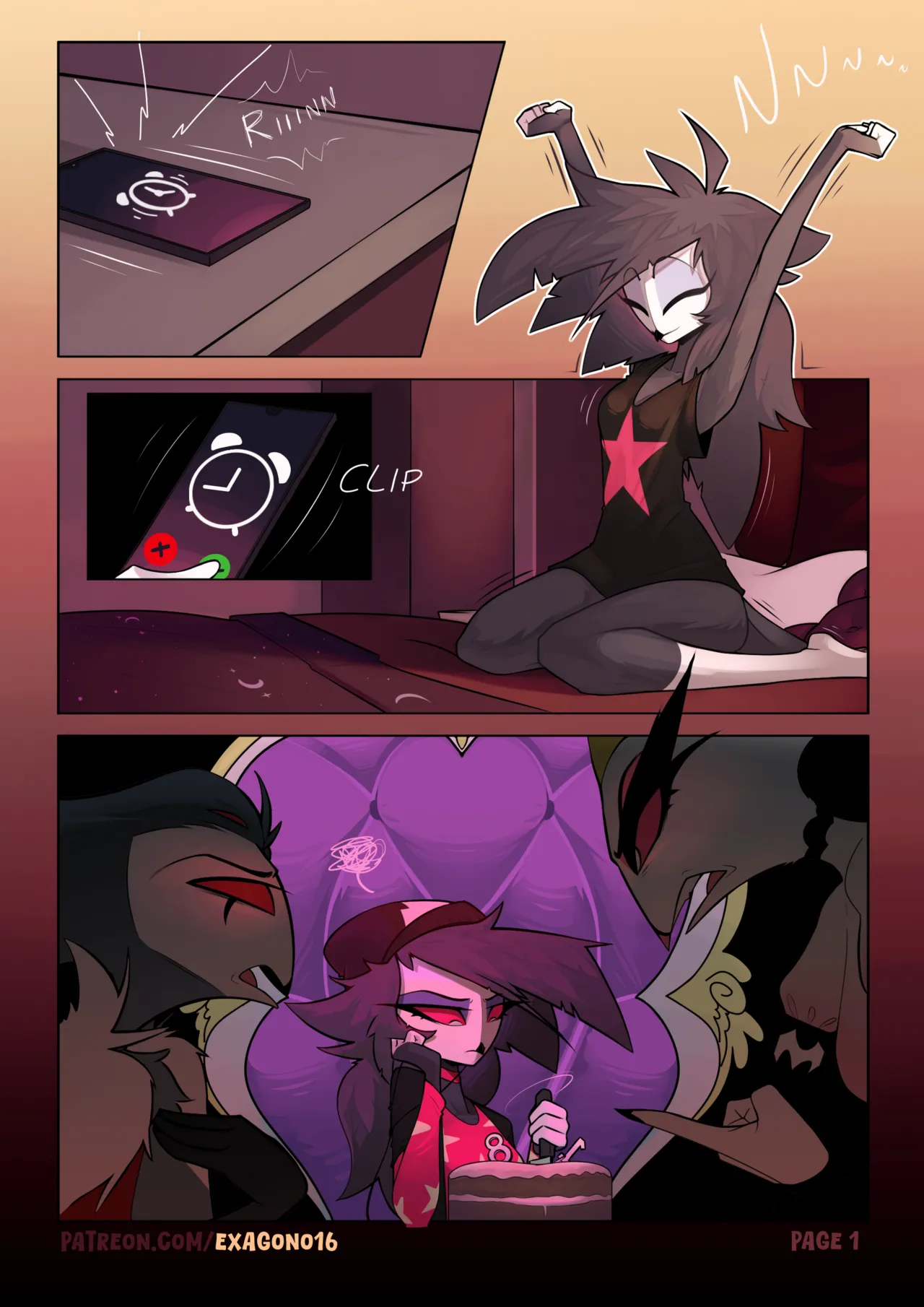 Octavia’s birthday surprise – Exagono16 - 2